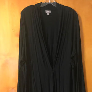 J. Jill Long Black Cardigan Size XL